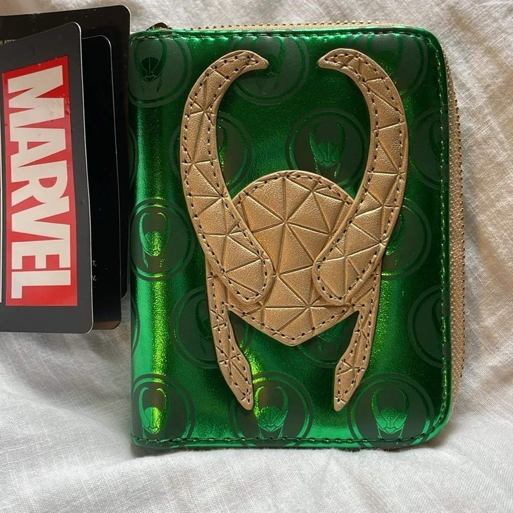 NWT Marvel Loungefly Loki Wallet